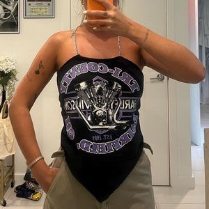 Custom Harley Graphic Tee